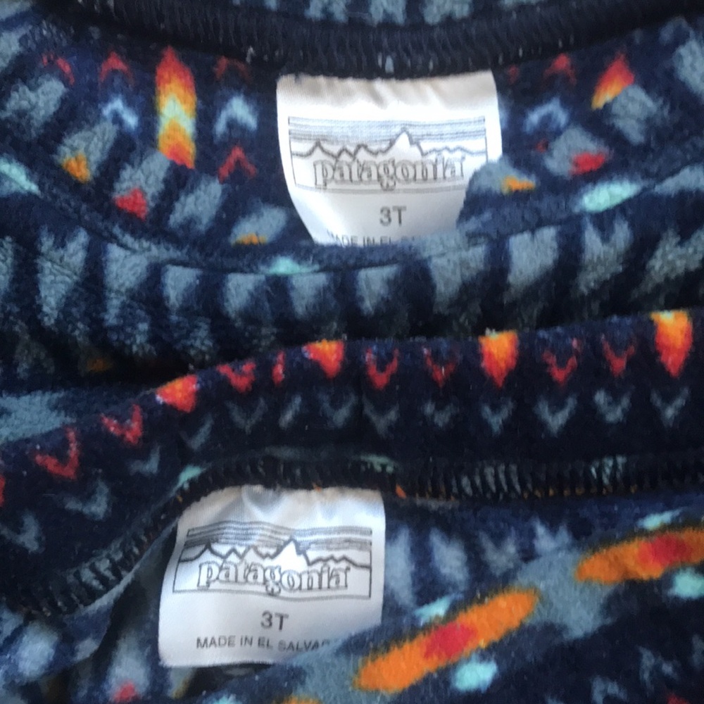 Patagonia Fleece Set (size 3T) - Picture 2 of 2